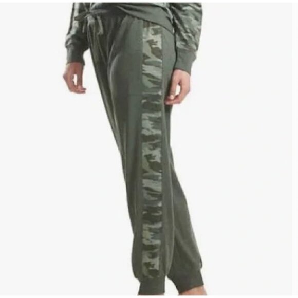 Splendid Green Camo Trim Joggers Size X-Small - Picture 1 of 9